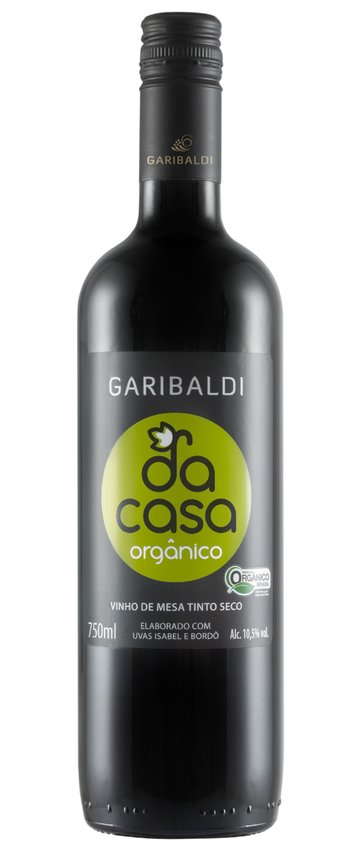 Vinho Tinto Seco Orgânico