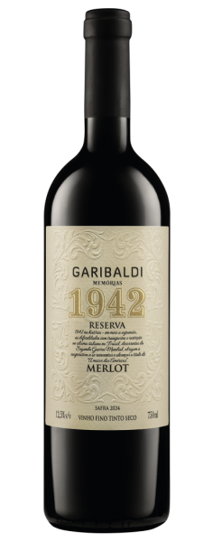 Vinho Garibaldi Merlot reserva