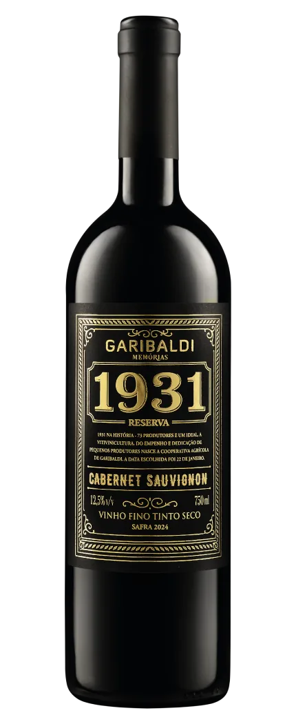 Vinho Garibaldi Cabernet Sauvignon reserva