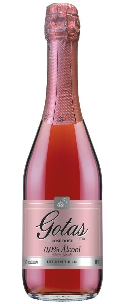 Filtrado Rosé sem álcool