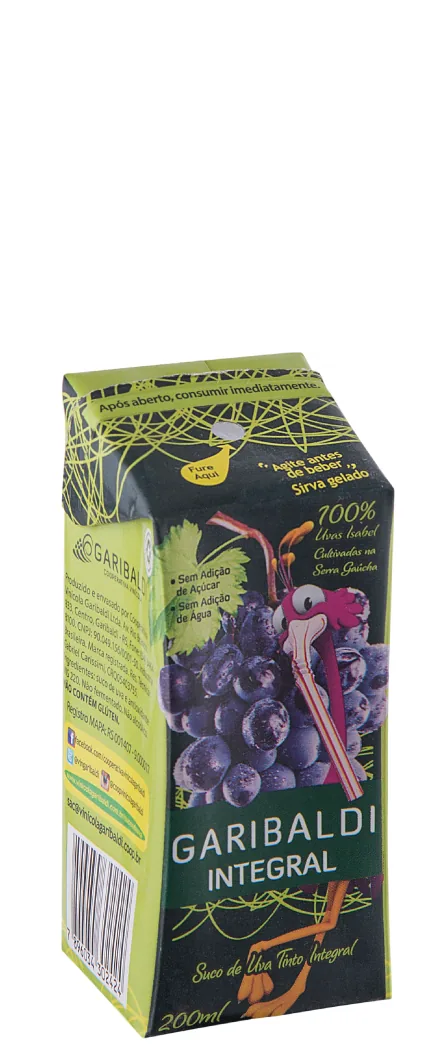Suco Tinto Integral Isabel Tetra Pak 200ml